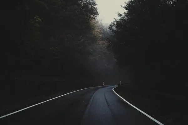 Dark road
